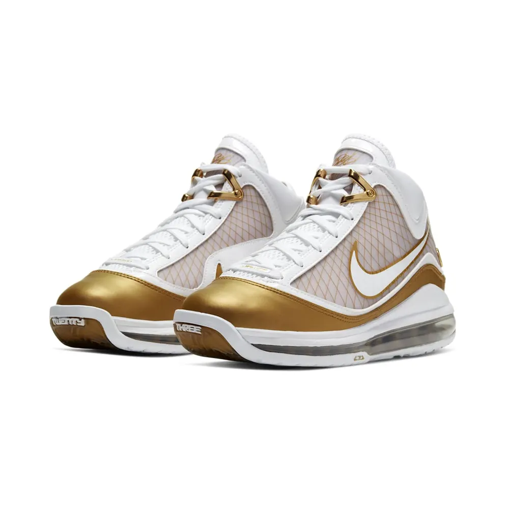 Nike LeBron 7 China Moon 2020 (GS) White/Metallic Gold-White (CK0719-100)