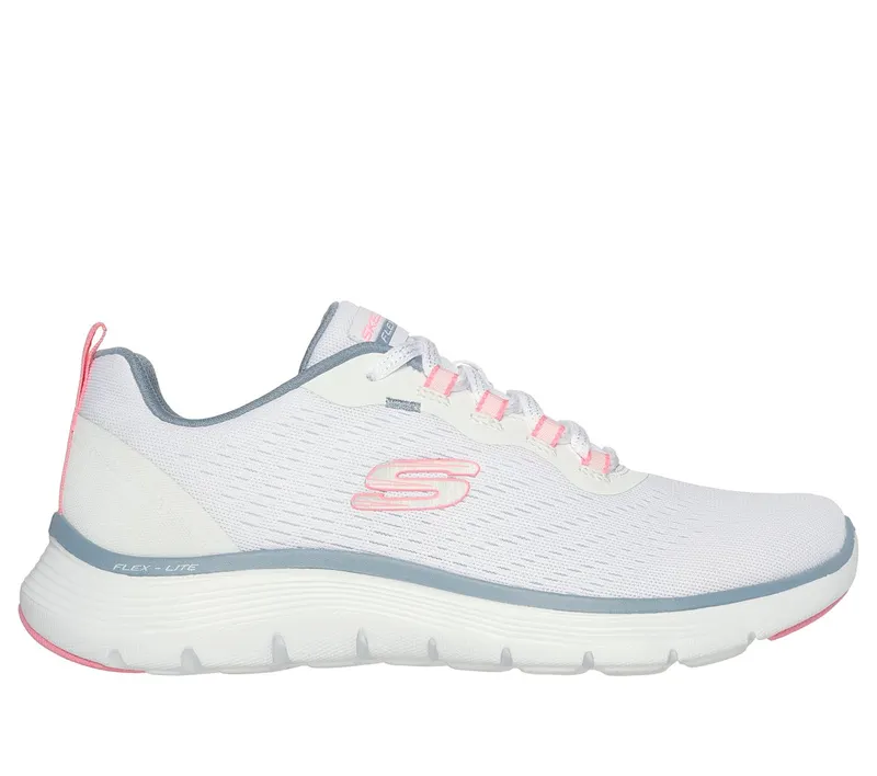 Skechers Flex Appeal 5.0 – New Path Sneaker White/Pink/Blue