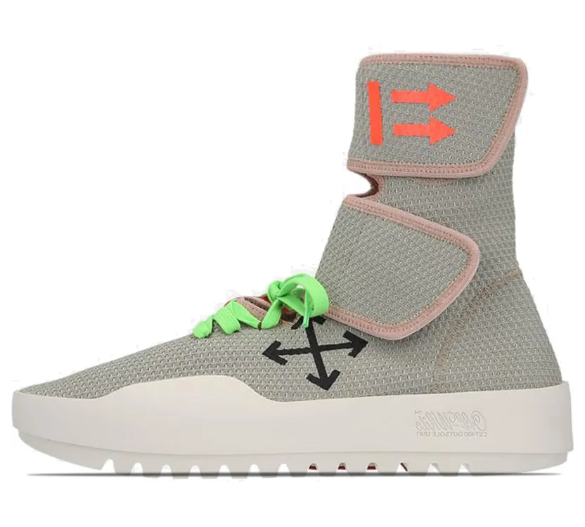 OFF-WHITE Motowrap Light Grey Black