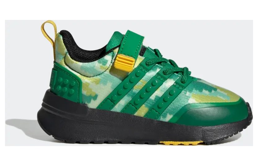 adidas x LEGO® Racer TR21 met Elastische Veters en Klittenband Green / Green / Core Black (HQ1321)