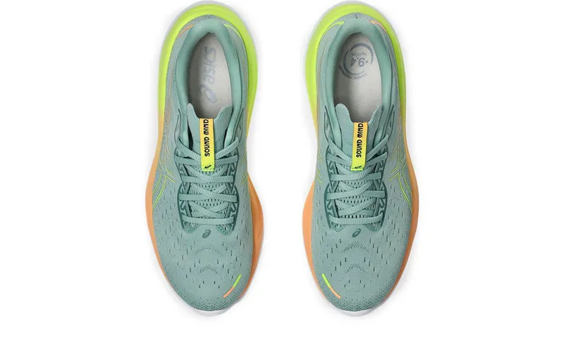 ASICS Gel-Cumulus 26 Paris Light Celadon Safety Yellow (1011B947-750)