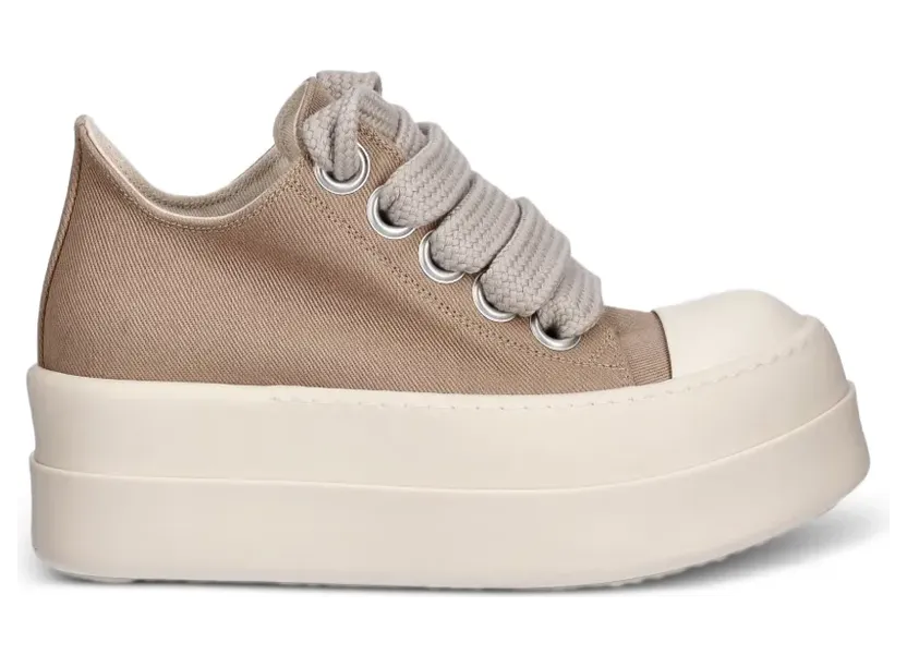 Rick Owens DRKSHDW Sneakers met chunky zool – Beige (DS01F4851DOW2)