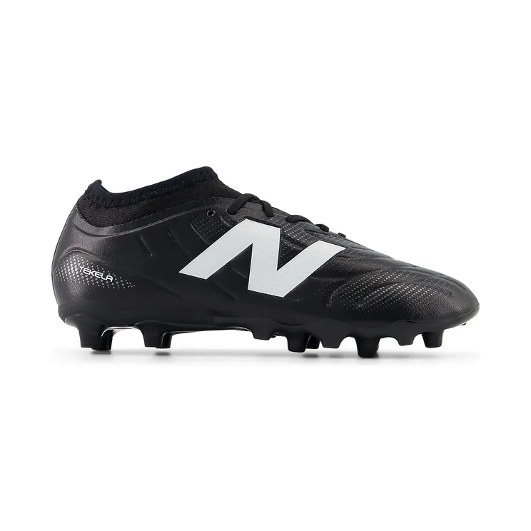 New Balance Tekela Team Low Laced FG V5 White Black Silver (SJT3FBG5)