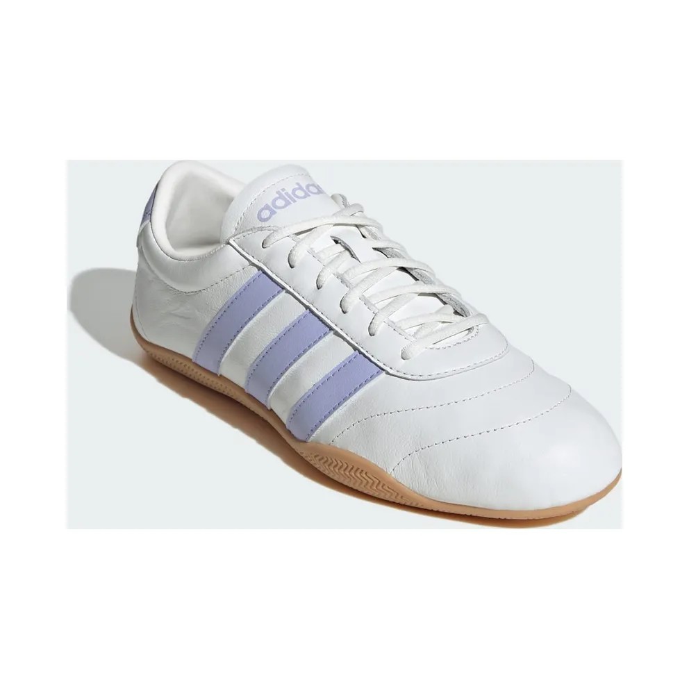 Adidas Grand Court Lo “Core White / Violet Tone / Gum” (JQ9686)