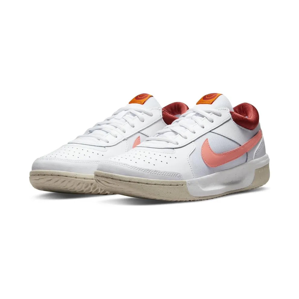 NikeCourt Zoom Lite 3 “White / Canyon Rust / Pearl White / Light Madder Root” (DH1042-116)