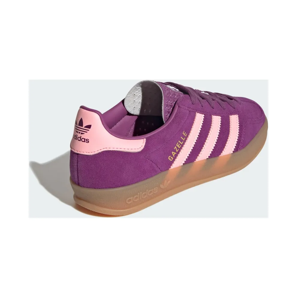 Adidas Gazelle Indoor Kids Rich Mauve / Glow Pink / Cloud White (JP8766)