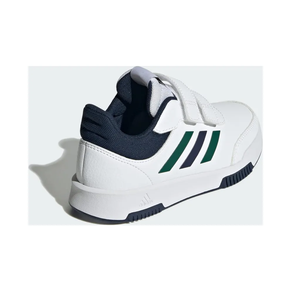 adidas Tensaur Hook And Loop “Cloud White / Collegiate Green / Collegiate Navy” (IF1729)