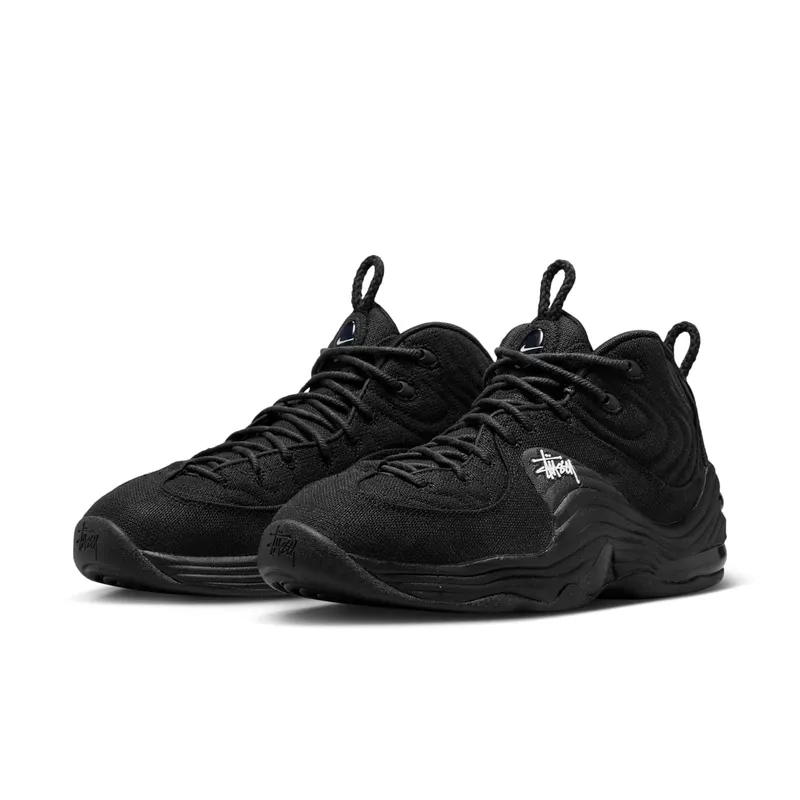 Nike Stussy x Air Penny 2 “Triple Black” (DQ5674-001)