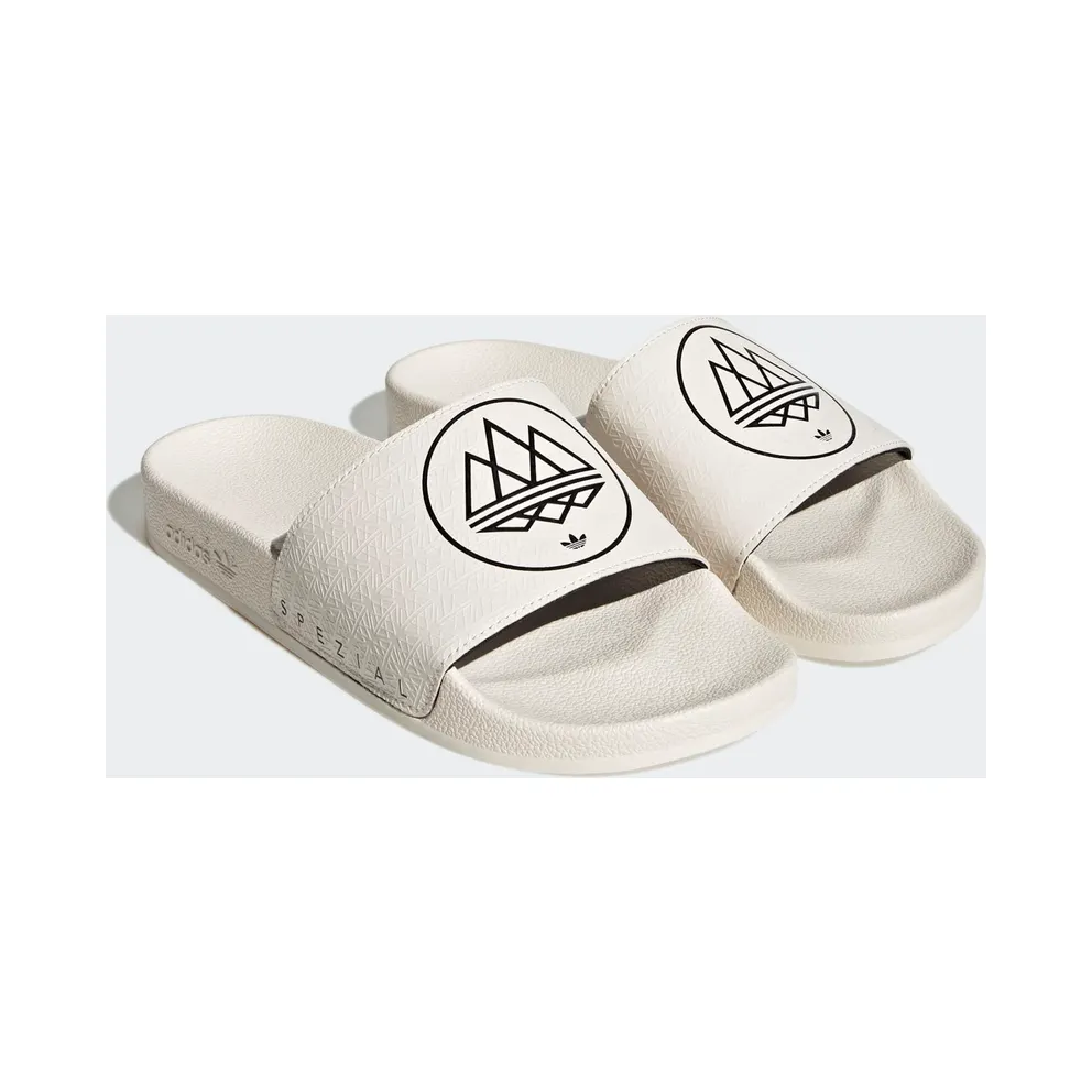 adidas adilette SPZL Slides Chalk White / Core Black / Chalk White (GW8793)