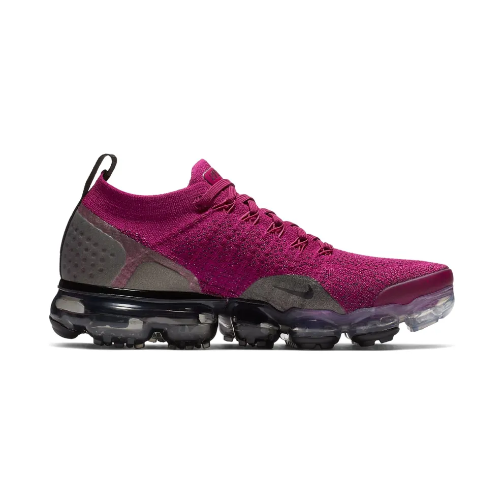 Nike VaporMax Flyknit 2 Fuchsia Purple/Grey/Black (942843-603)