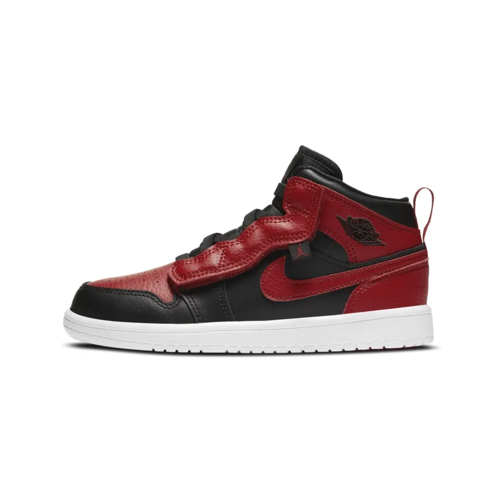 Jordan 1 Mid Alt Banned 2020 (PS) Black/University Red-Black-White (AR6351-074)