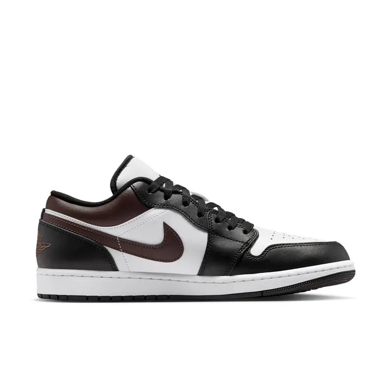 Air Jordan 1 Low White Black Brown (IO3393-010)