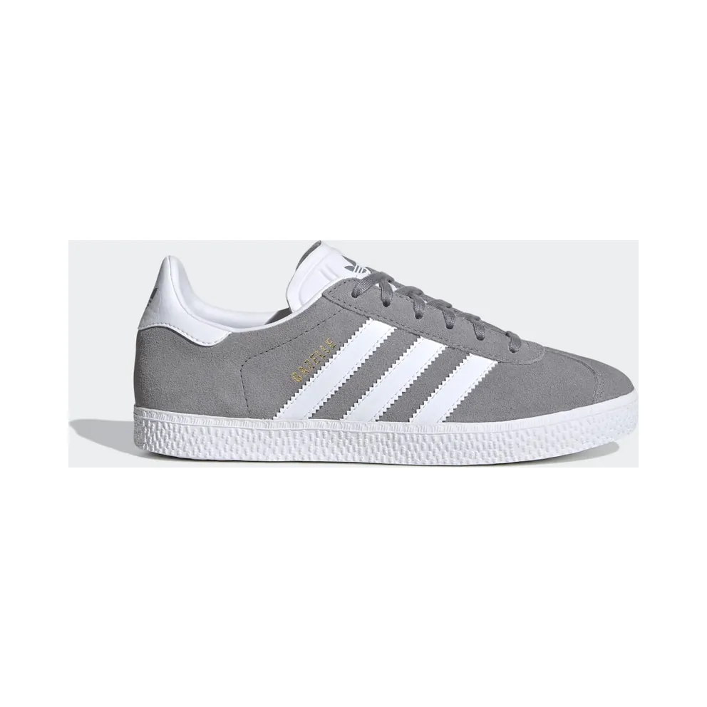 adidas Gazelle Schuh Grey Three / Cloud White / Gold Metallic (FW0716)