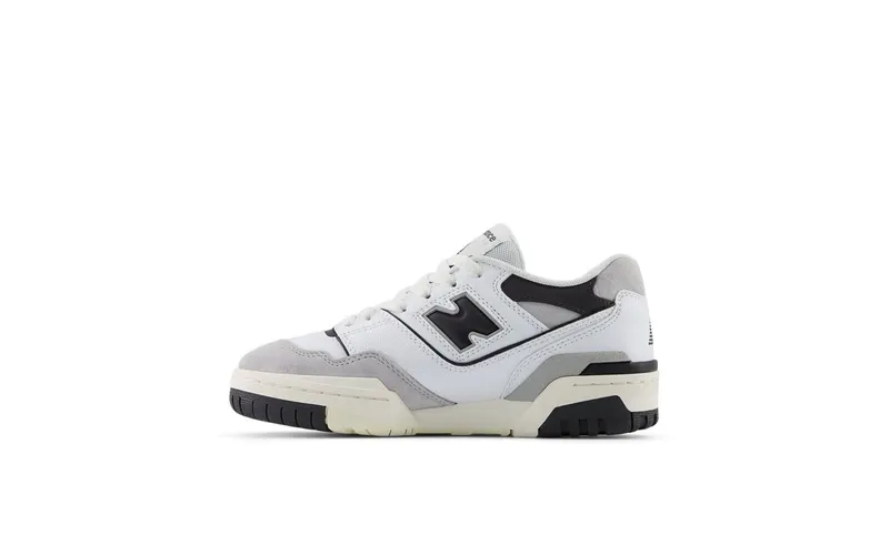 New Balance 550 GS “White Black Cement” (GSB550BW)