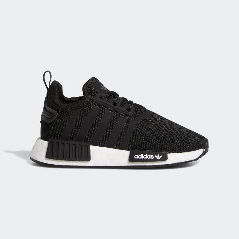 Adidas NMD_R1 Refined Shoes Core Black / Core Black / Cloud White (H02345)