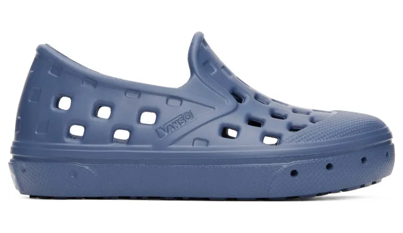 Vans Baby Navy Slip-On TRK Sneakers (VN0A4UVHNVY1)
