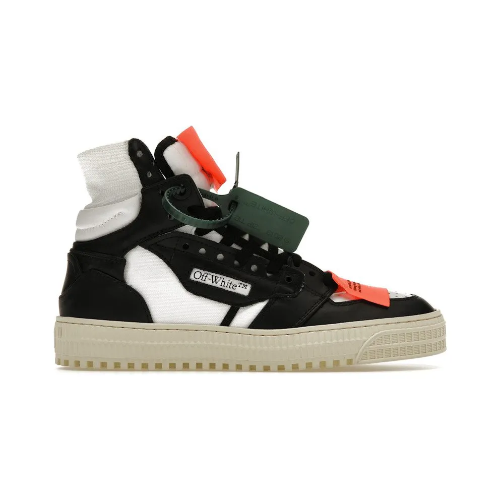 OFF-WHITE Off Court 3.0 Leather Canvas Black White (OMIA065S23LEA0010110)