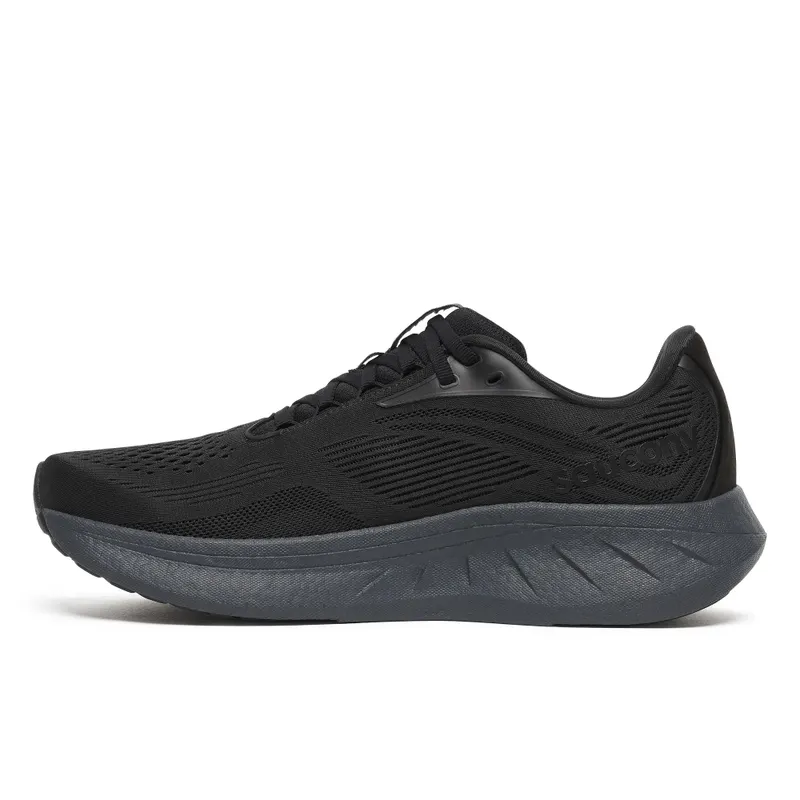 SAUCONY Ride 18 “Black / Shadow” (S21000-102)
