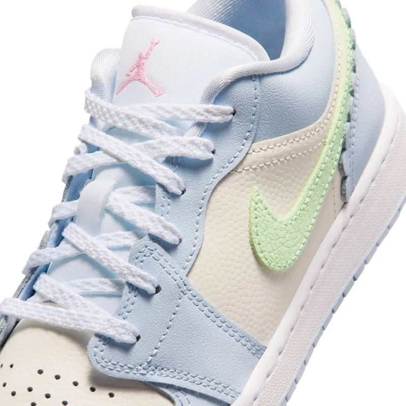 Air Jordan One Low Half Blue / Sail / White (IB7113-403)