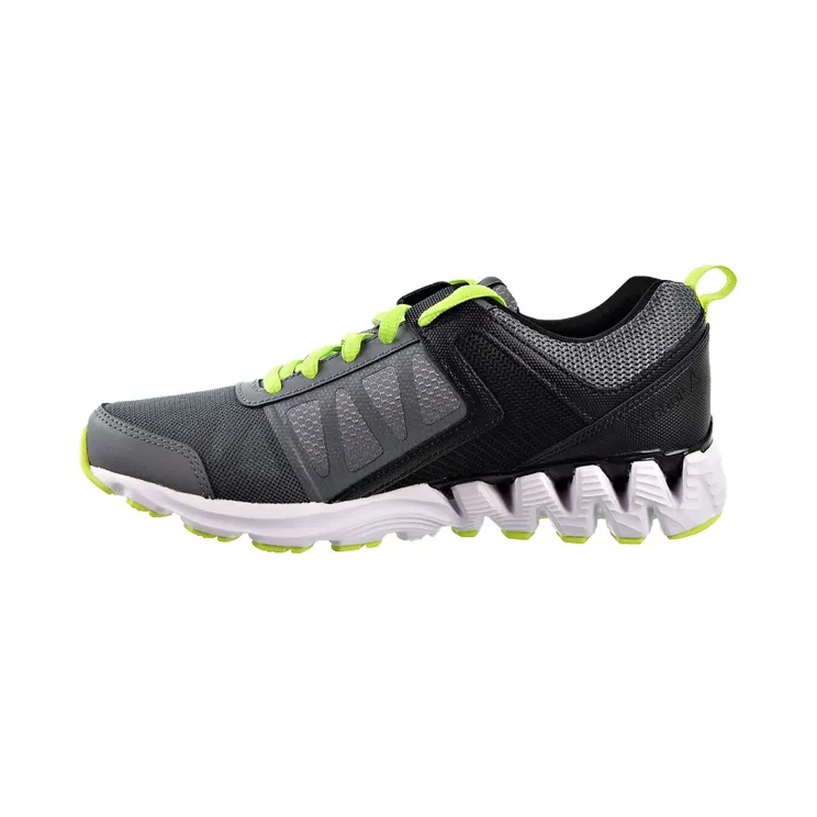 Reebok Zig Kick 2018 GS “Alloy/Black/Neon Lime” (CN7759)