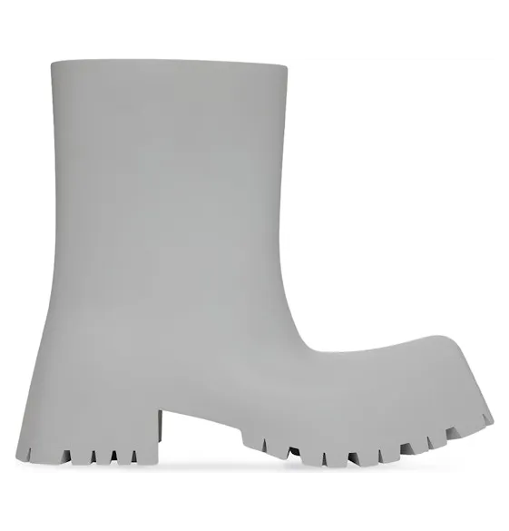 Balenciaga Trooper Rubber Boot Grey (W) (679326W0FO81030)