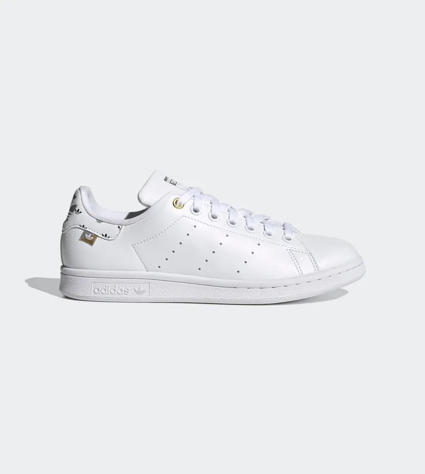 adidas Stan Smith Cloud White / Silver Metallic / Gold Metallic (FX5652)