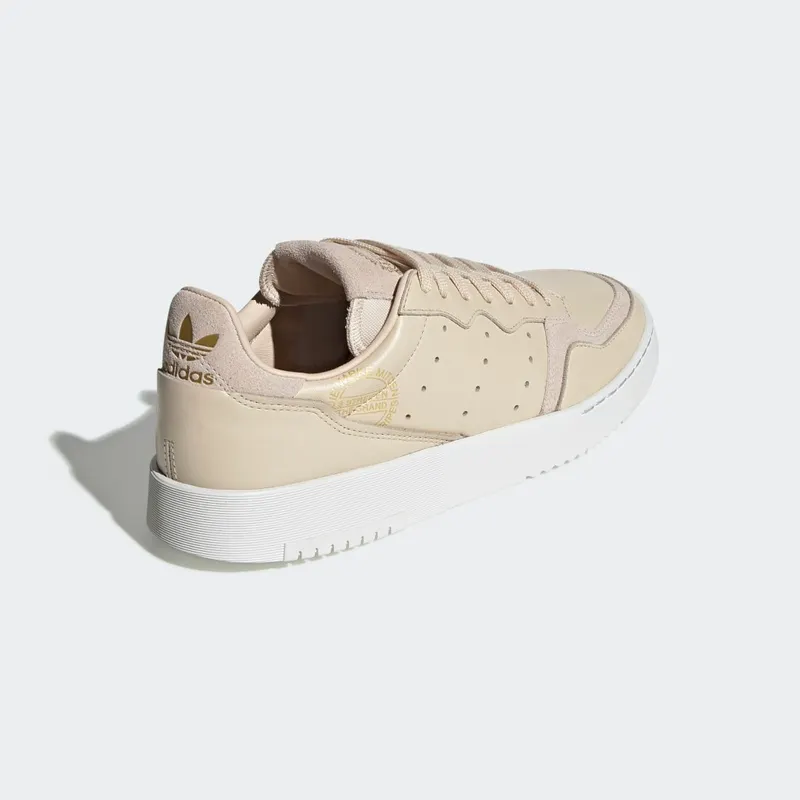 adidas Supercourt Linen / Crystal White / Gold Met. (EG4584)