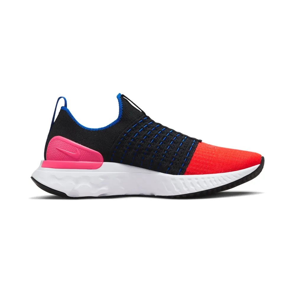 Nike React Phantom Run Flyknit 2 Black Hyper Pink (DX2354-001)