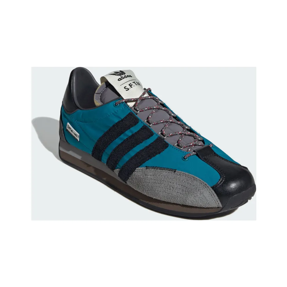 adidas Country OG Low Trainers Active Teal / Core Black / Ash (ID3545)