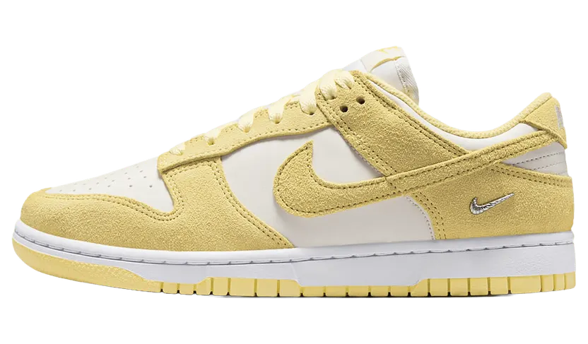Nike Dunk Low Womens “Sail Soft Yellow Silver” (IO4244-104)