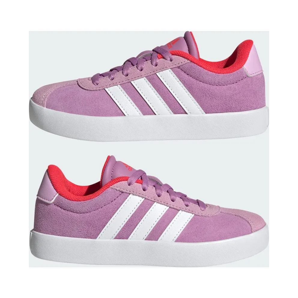 Adidas VL Court 3.0 Preloved Purple / Cloud White / Lucid Red (JS3761)