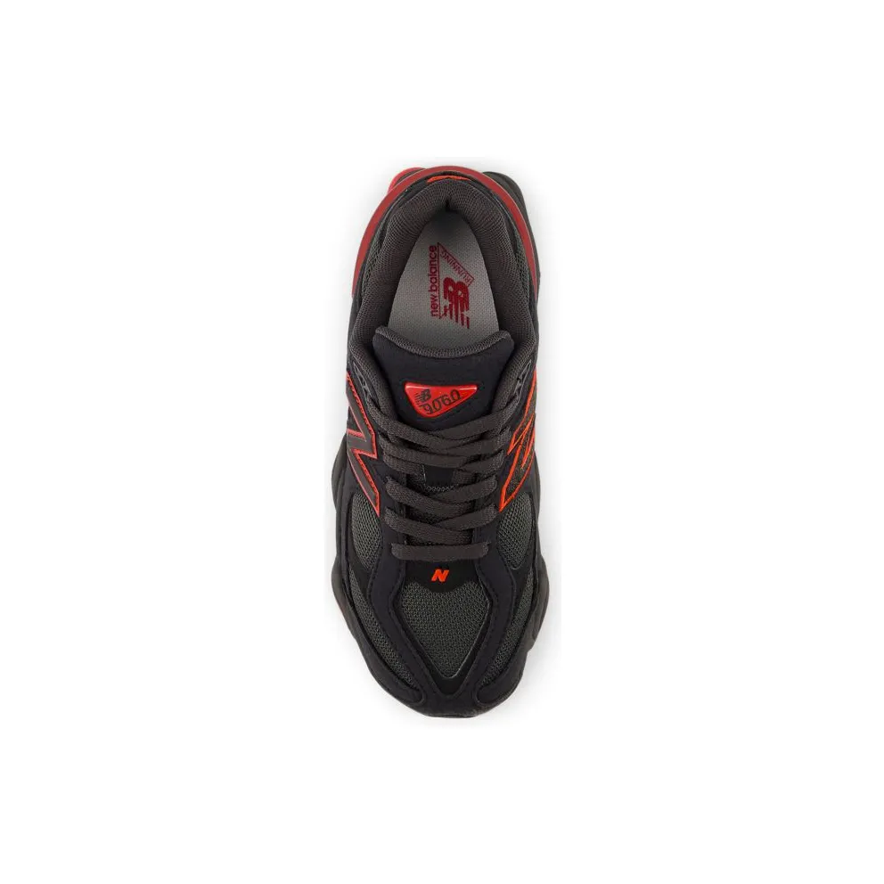 New Balance 9060 GS “Black Red” (GC9060JR)