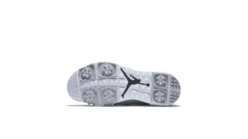 Jordan 9 Retro Golf Cleat Wolf Grey White/Black-Wolf Grey (833798-103)