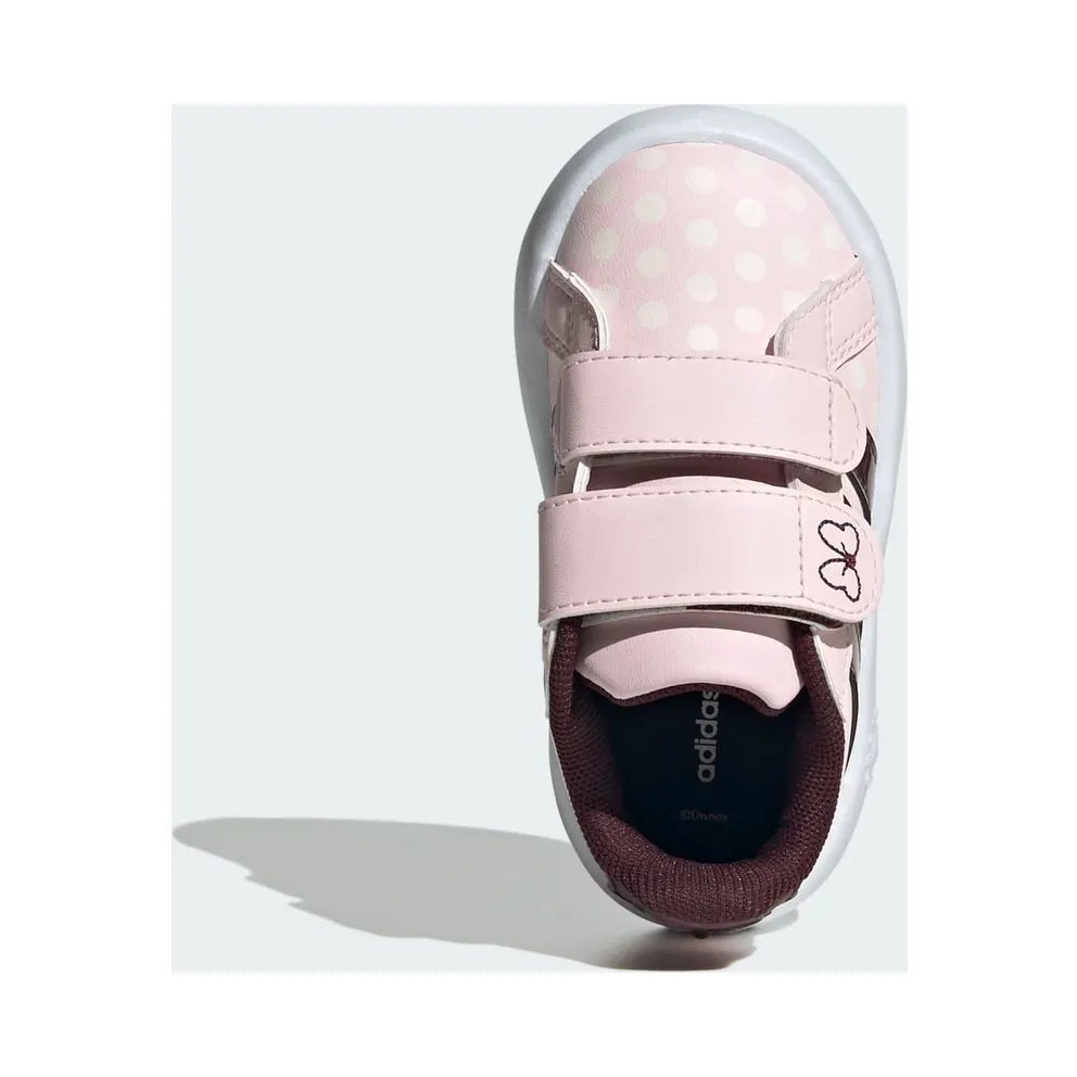 Adidas adidas Disney Minnie Mouse Grand Court Shoes Clear Pink / Aurora Ruby / Chalk White (JR8131)
