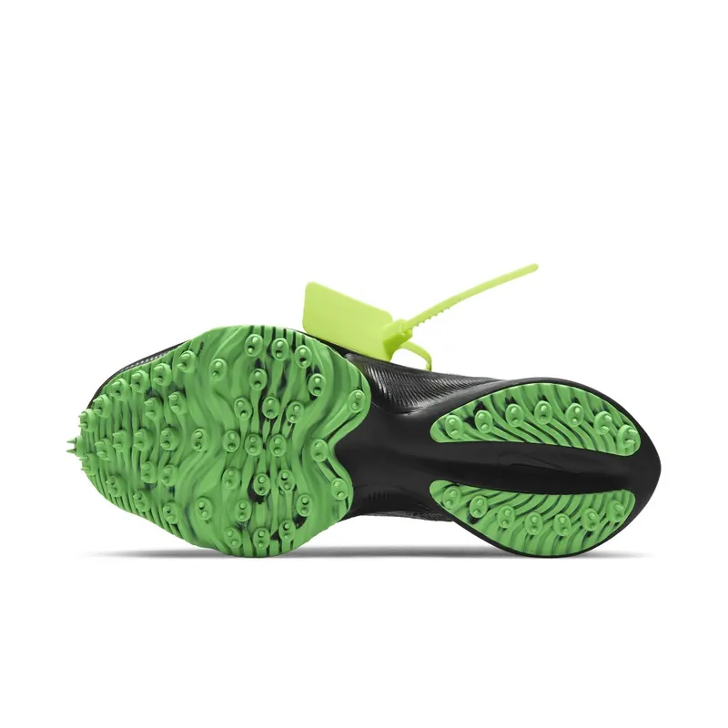 Nike x Off-White Air Zoom Tempo NEXT% Black Scream Green (2021) (CV0697-001)