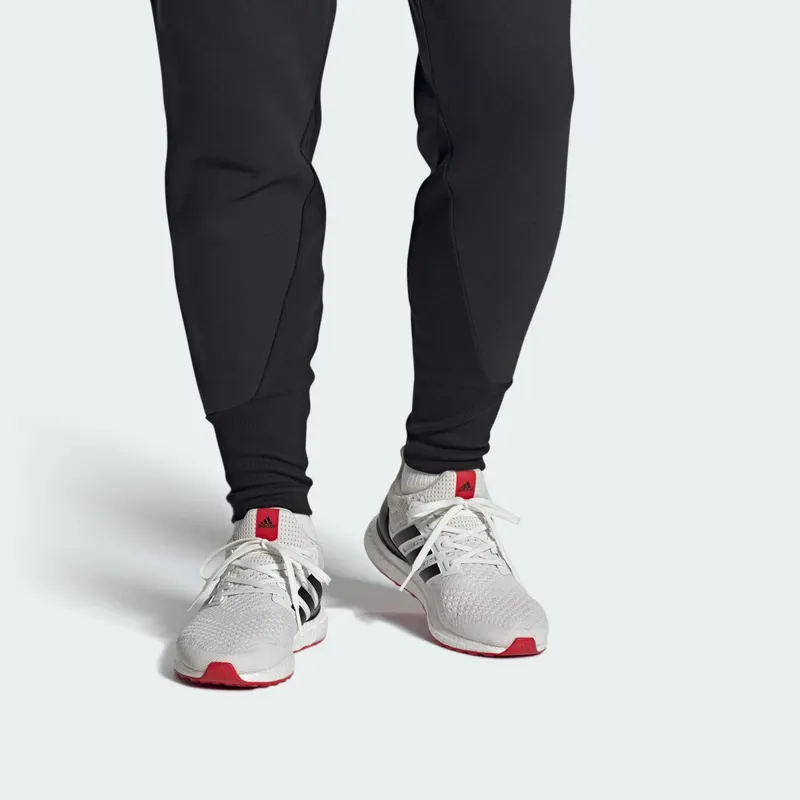 adidas Ultra Boost 1.0 Cloud White Core Black Better Scarlet (ID5879)