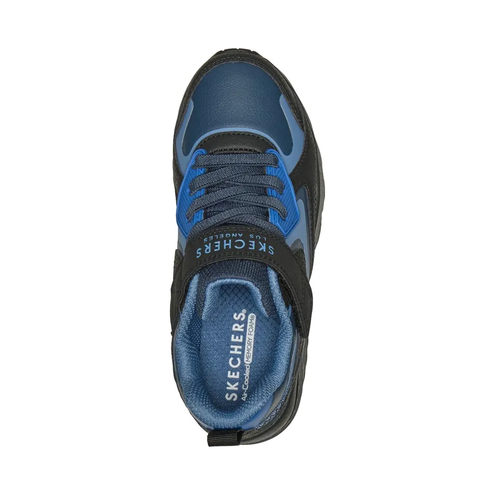 Skechers Uno Lite “Chroma Cruiser Sneaker Black / Blue” (403645LBKBL)