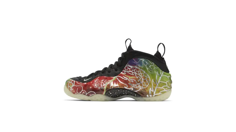 Nike Air Foamposite One Beijing Planet Hoops Multi-Color/Green Strike-Black (CW6769-930)