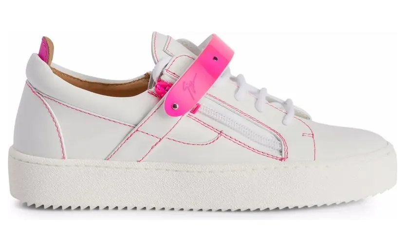 Giuseppe Zanotti Coby Sneakers mit Klettverschluss – Weiß (RS20034001)