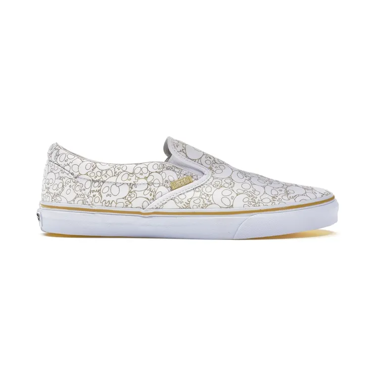 Vans Slip-On LX Murakami Gold Skull