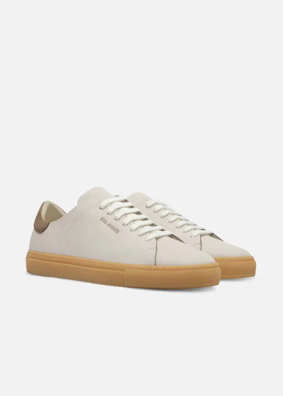 Axel Arigato Clean 90 Sneaker “Off White,Taupe” (F4623002)