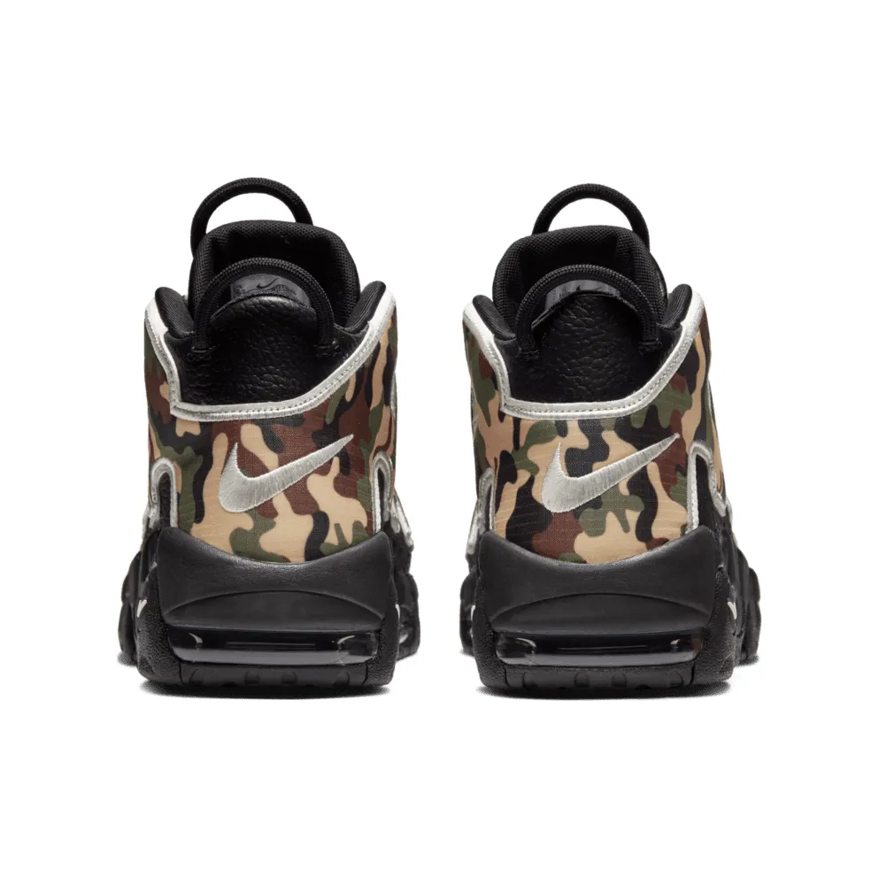 Nike Air More Uptempo 96 Camo Black/Sail-Light British Tan-Asparagus-Outdoor Green-Celestial Gold (CJ6122-001)