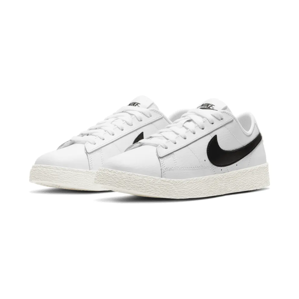 Nike Blazer Low White Black (GS) White/Sail/Gum Light Brown (CZ7106-101)