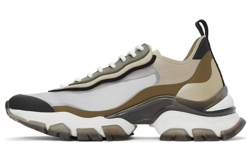 Moncler Beige & Khaki Leave No Trace Light Sneakers (4M732 – 00 – 02SR3) (3)