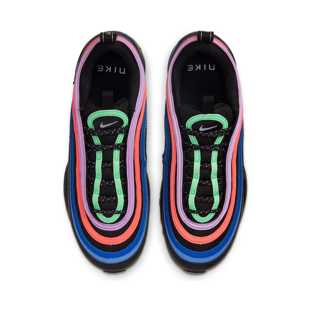 Nike Air Max 97 Electro Green Fuchsia (W) Black/Electro Green/Fuchsia Glow (CW6028-001)