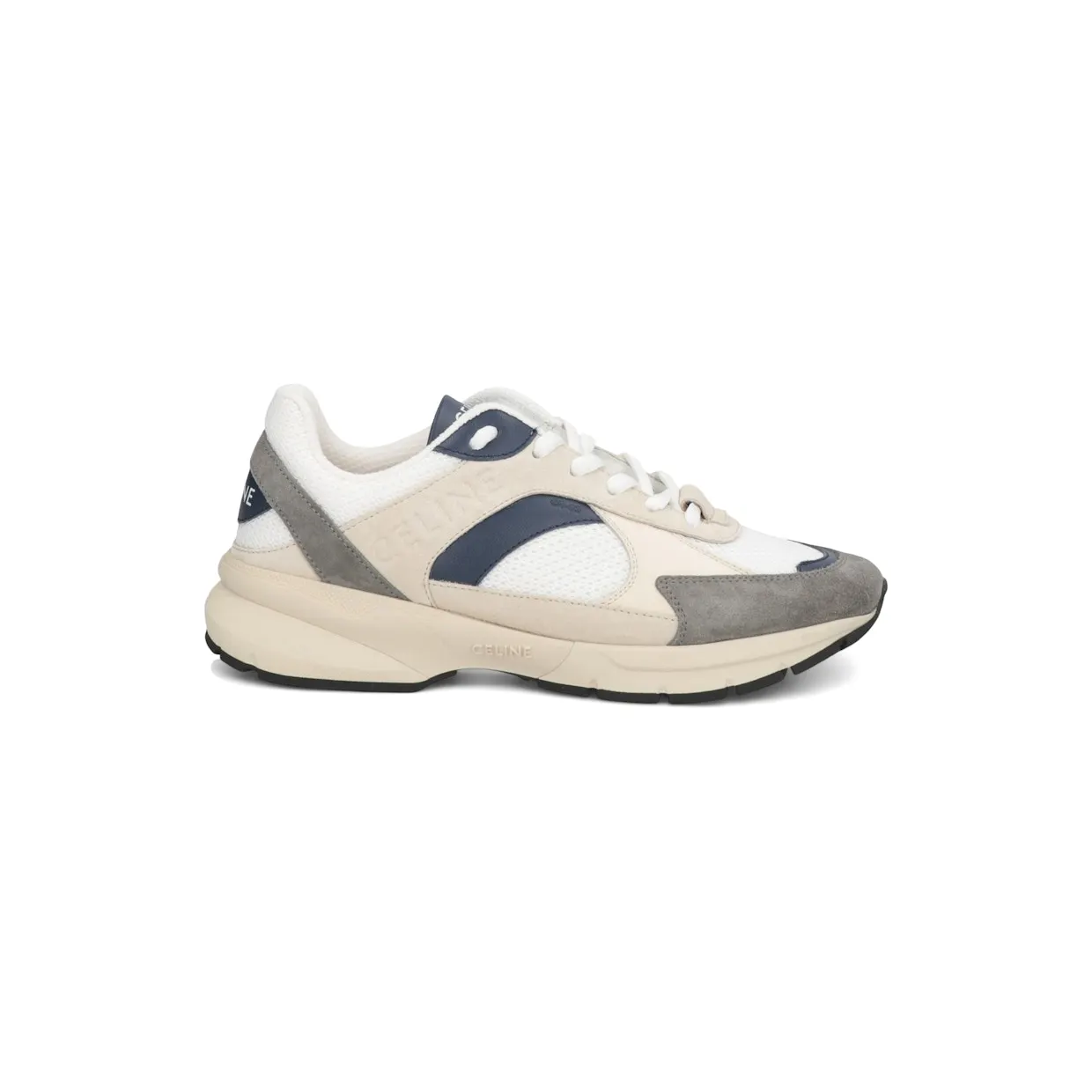 Celine Runner CR-03 Low Top Optic White Beige Dark Grey (363477012C.00DF)