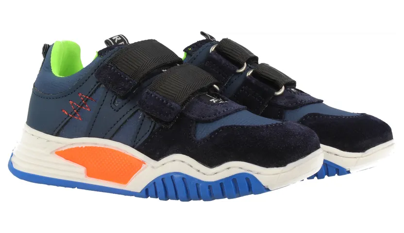 13435 | Boys Low Cut Sneaker 2Velcro (13435-639)