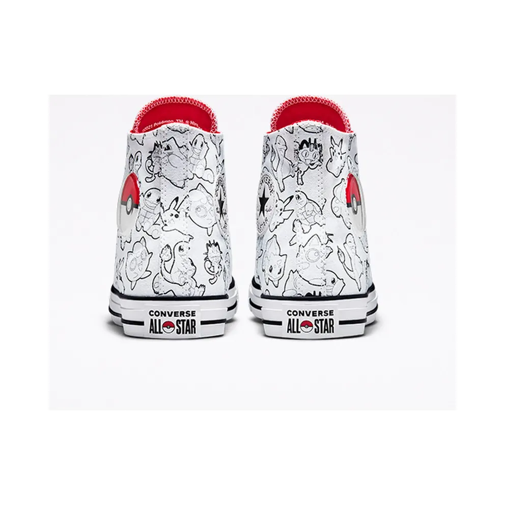 Converse Converse x Pokémon Poké Ball Chuck Taylor All Star White/black/university Red (A01651C)