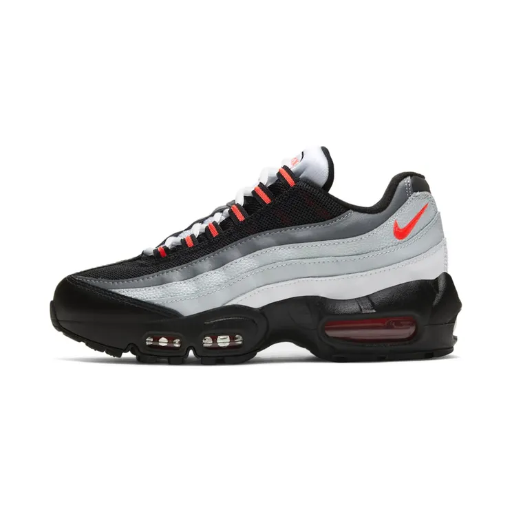 Nike Air Max 95 Recraft White Black “White / Pure Platinum / Cool Grey / Infrared 23” (CJ3906-101)