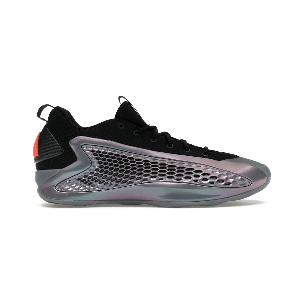 Adidas Anthony Edwards 1 Low Iron Metallic / Core Black / Solar Orange (JQ6141)